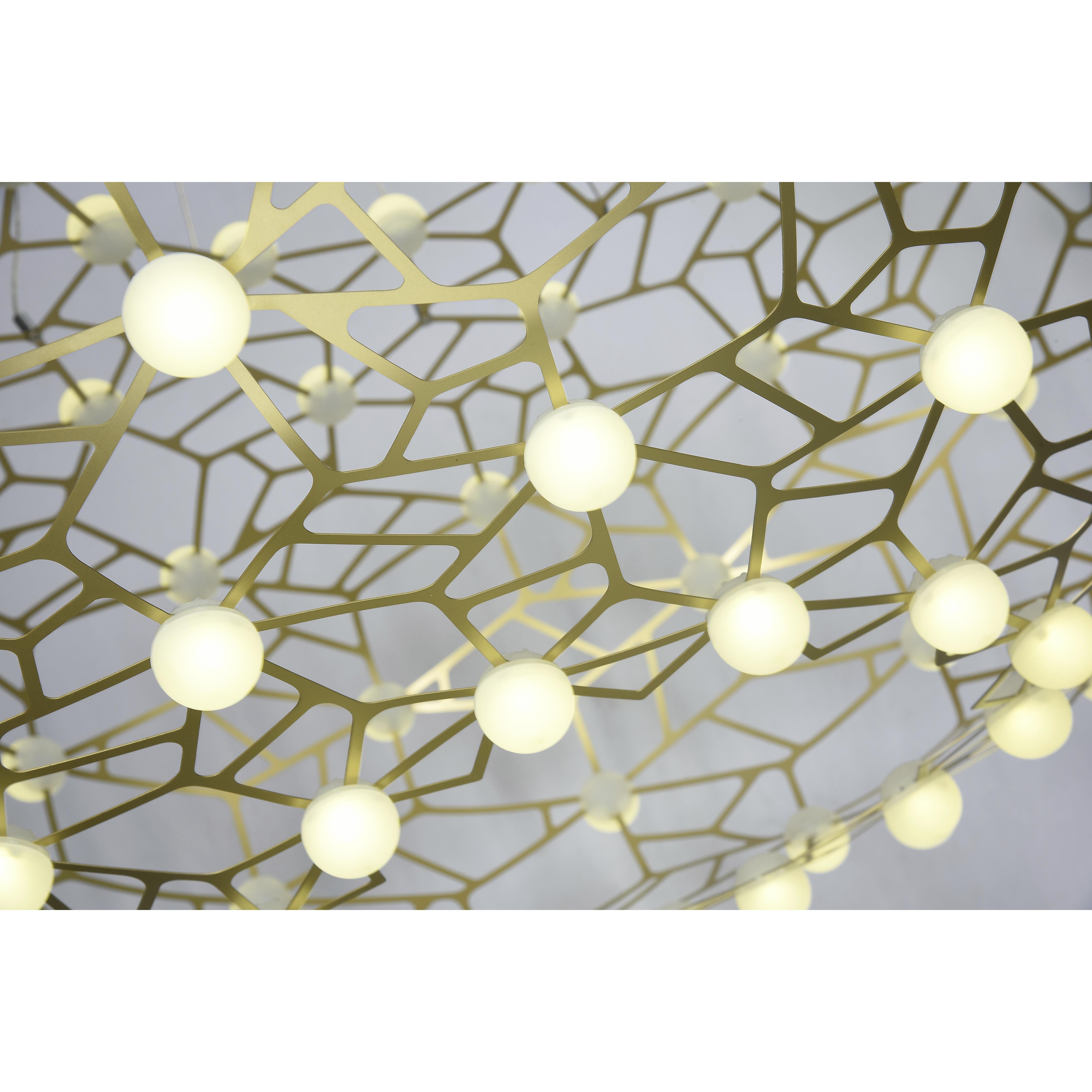 Canada LED 31.5 inch Gold Chandelier Ceiling Light